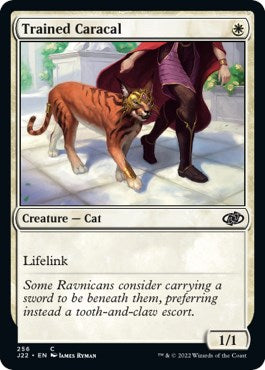 Trained Caracal [Jumpstart 2022] Magic: The Gathering
