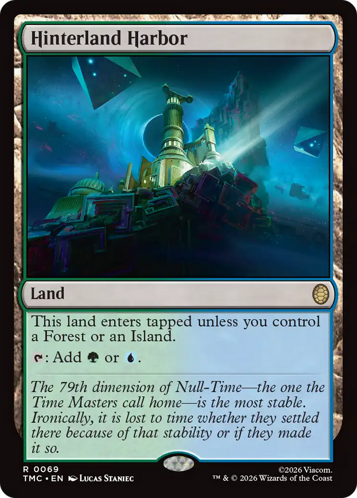 Hinterland Harbor [Teenage Mutant Ninja Turtles Commander] Magic: The Gathering
