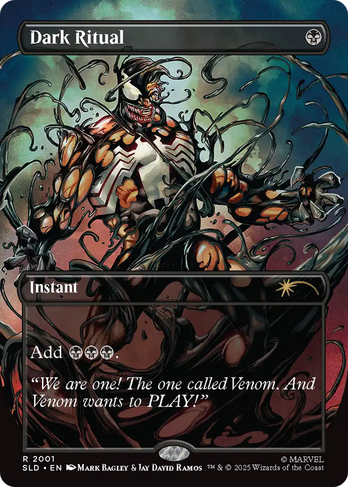 Dark Ritual (2001) (Rainbow Foil) [Secret Lair Drop Series] Magic: The Gathering