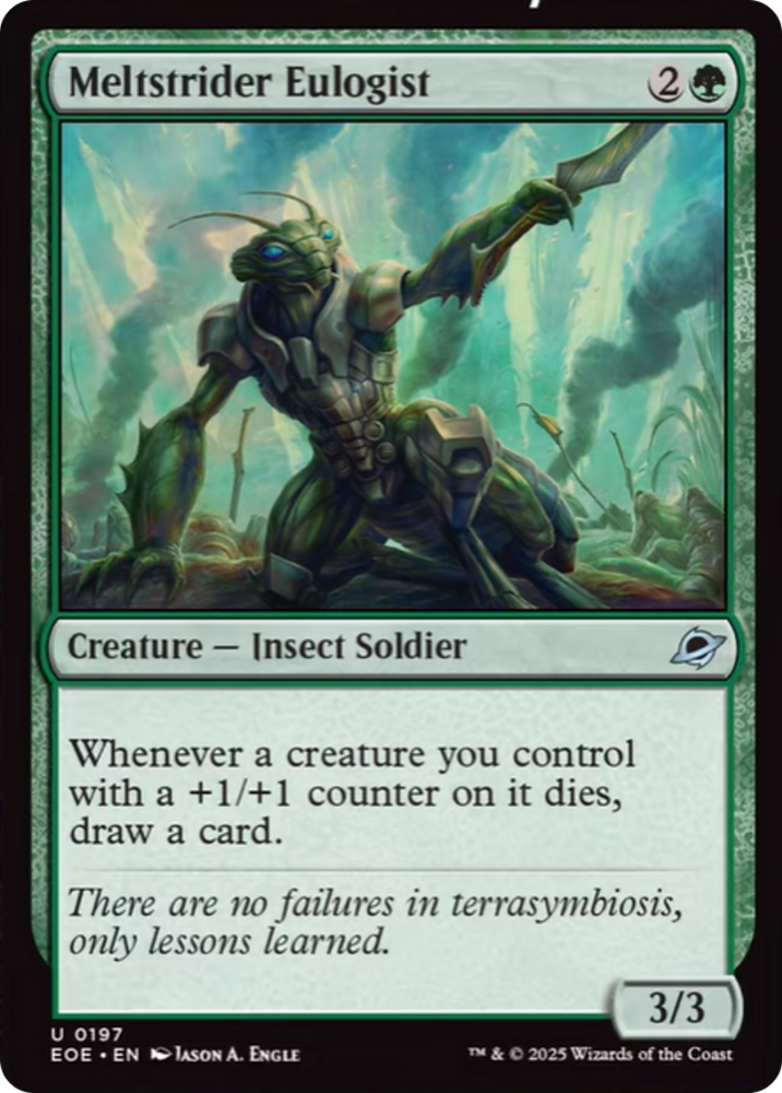 Meltstrider Eulogist [Edge of Eternities] Magic: The Gathering