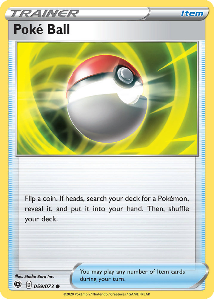 Poke Ball (059/073) [Sword & Shield: Champion's Path] Pokémon