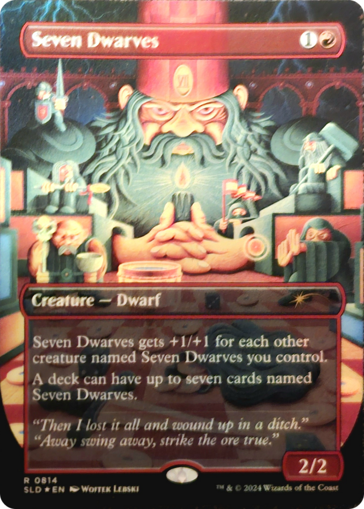 Seven Dwarves (0814) [Secret Lair Drop Series] Magic: The Gathering
