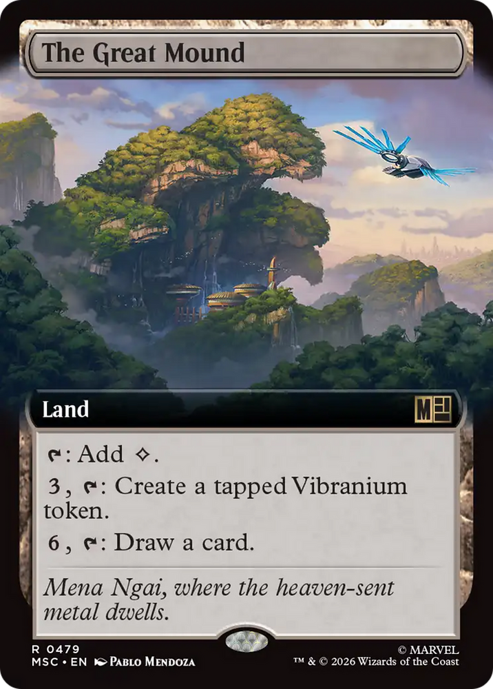 The Great Mound (Extended Art) [Marvel Super Heroes Commander] Magic: The Gathering