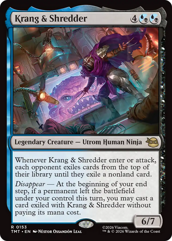 Krang & Shredder [Teenage Mutant Ninja Turtles] Magic: The Gathering