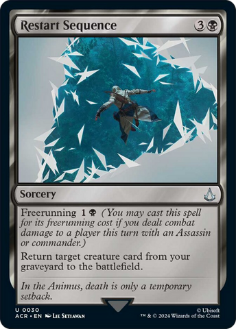 Restart Sequence [Assassin's Creed] Magic: The Gathering