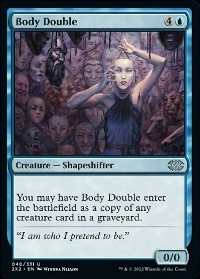 Body Double [Double Masters 2022] Magic: The Gathering
