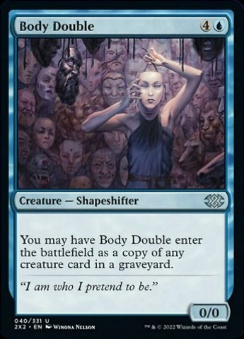 Body Double [Double Masters 2022] Magic: The Gathering