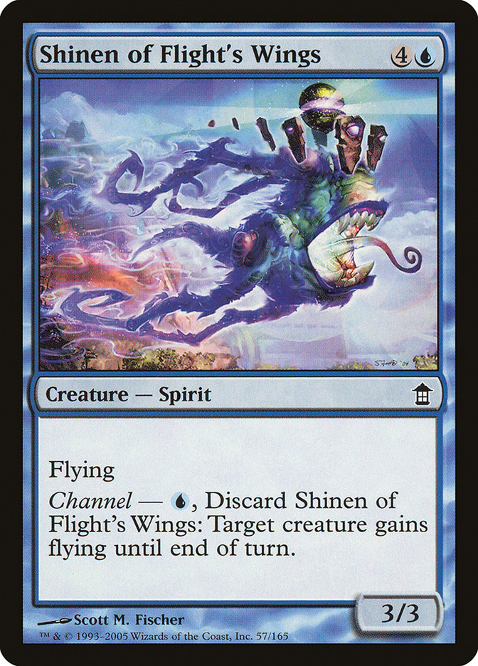 Shinen of Flight's Wings [Saviors of Kamigawa] Magic: The Gathering