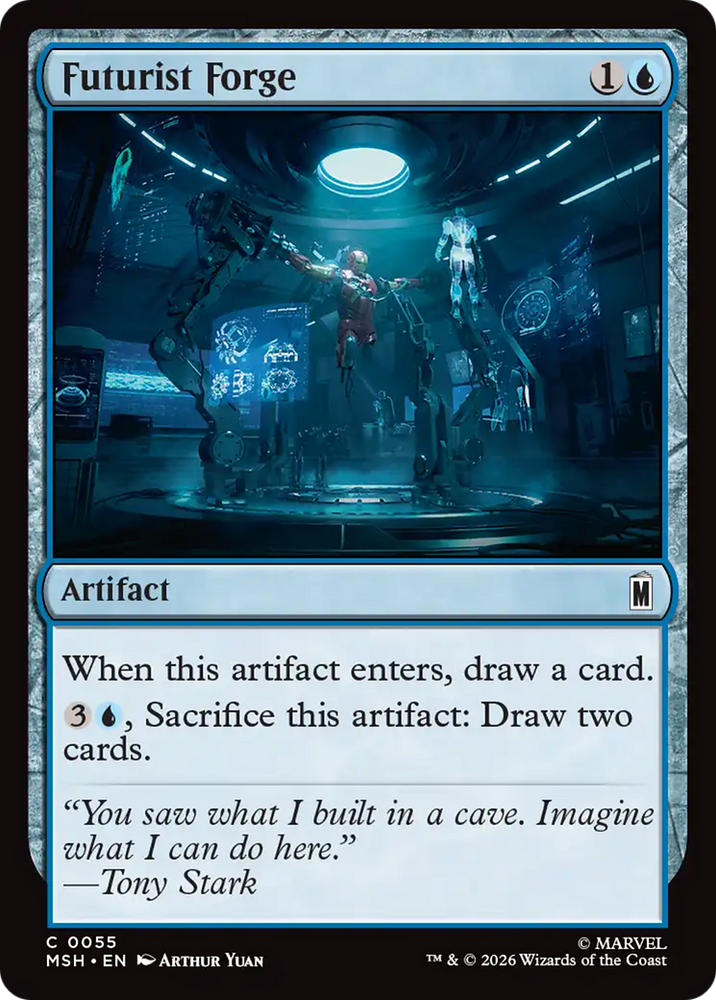 Futurist Forge [Marvel Super Heroes] Magic: The Gathering