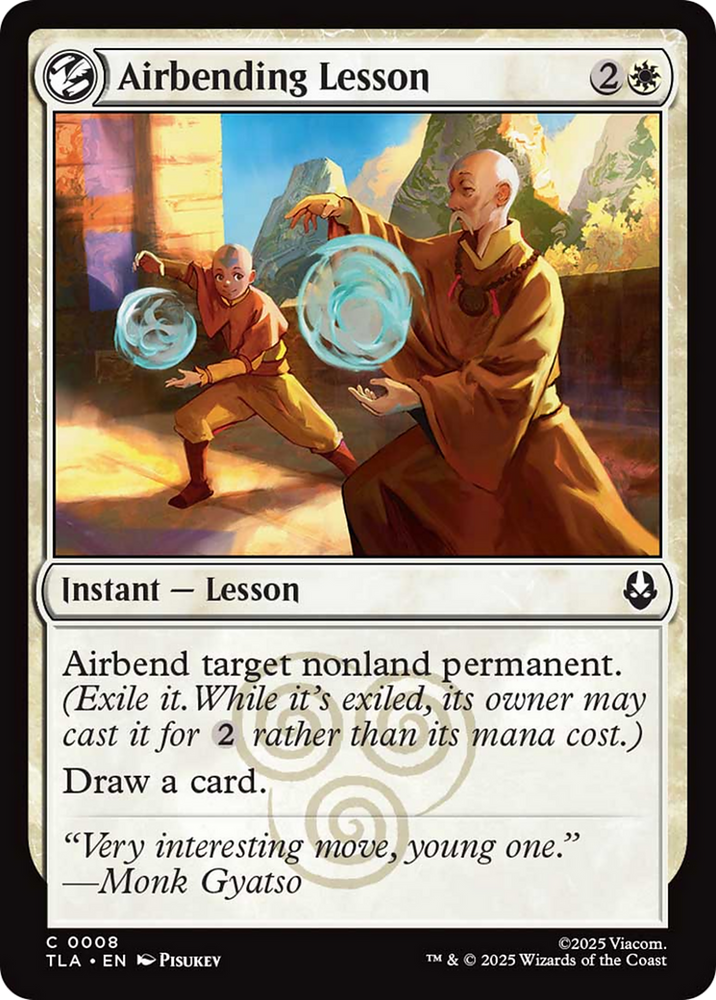 Airbending Lesson [Avatar: The Last Airbender] Magic: The Gathering