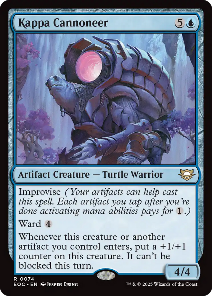 Kappa Cannoneer [Edge of Eternities Commander] Magic: The Gathering