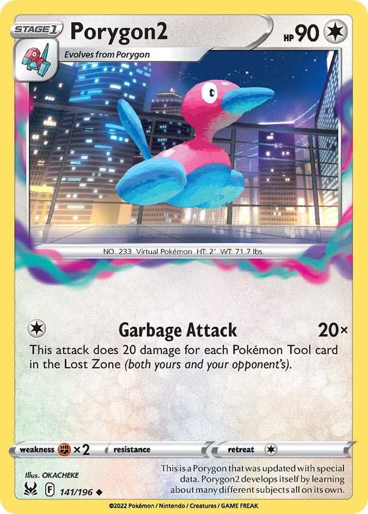 Porygon2 (141/196) [Sword & Shield: Lost Origin] Pokémon