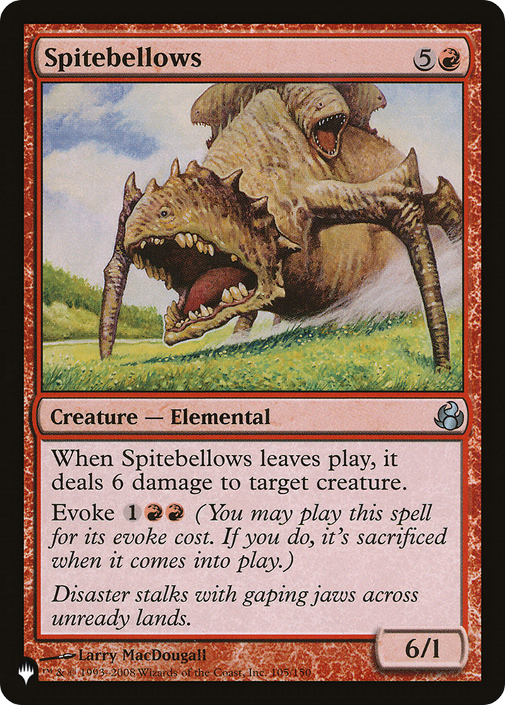 Spitebellows [The List] Magic: The Gathering