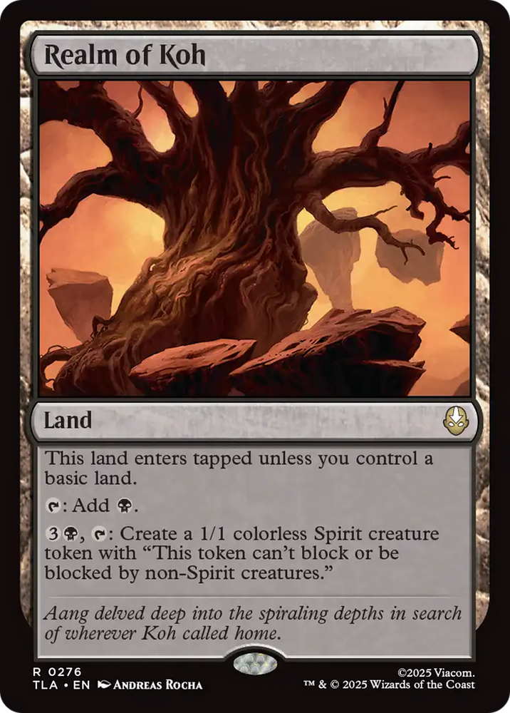 Realm of Koh [Avatar: The Last Airbender] Magic: The Gathering