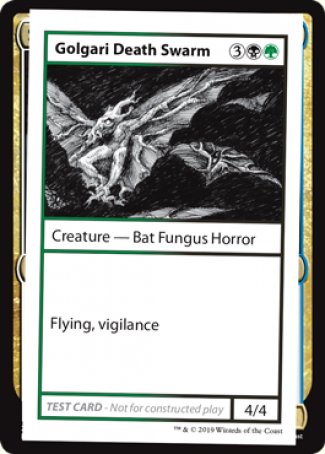 Golgari Death Swarm (2021 Edition) [Mystery Booster Playtest Cards] Magic: The Gathering