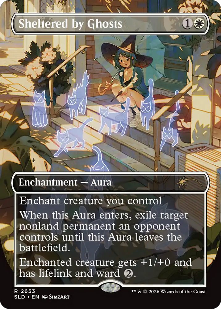 Sheltered by Ghosts [Secret Lair Drop Series] Magic: The Gathering