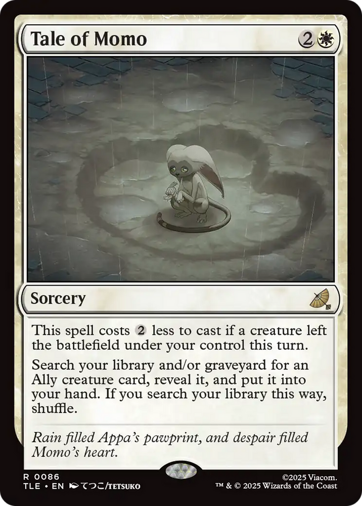 Tale of Momo [Avatar: The Last Airbender: Eternal-Legal] Magic: The Gathering