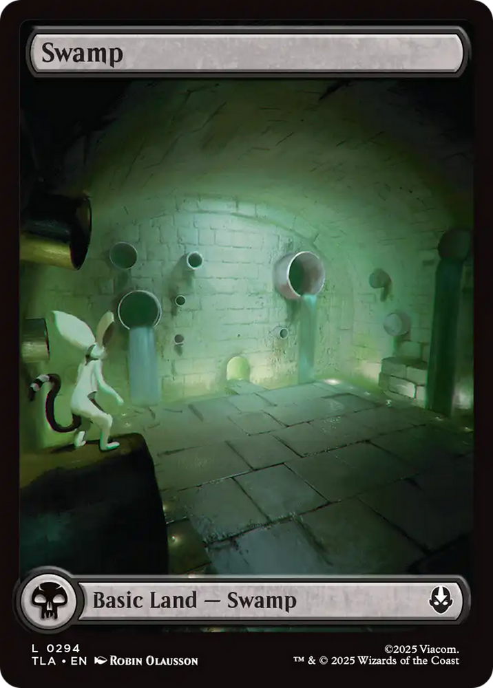 Swamp (0294) [Avatar: The Last Airbender] Magic: The Gathering