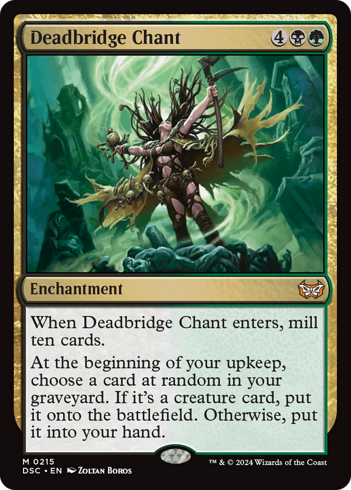 Deadbridge Chant [Duskmourn: House of Horror Commander] Magic: The Gathering