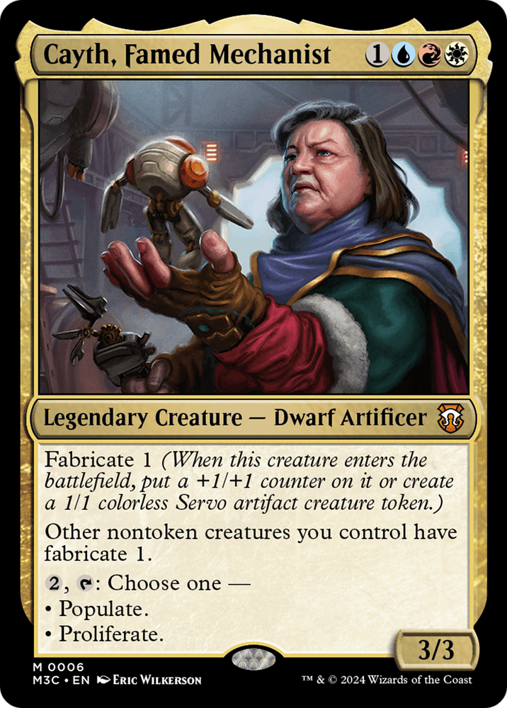 Cayth, Famed Mechanist [Modern Horizons 3 Commander] Magic: The Gathering
