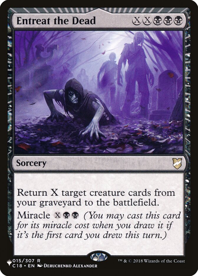 Entreat the Dead [The List] Magic: The Gathering