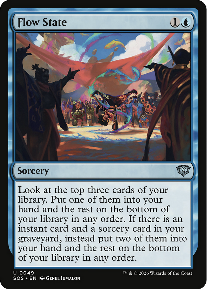 Flow State [Secrets of Strixhaven] Magic: The Gathering