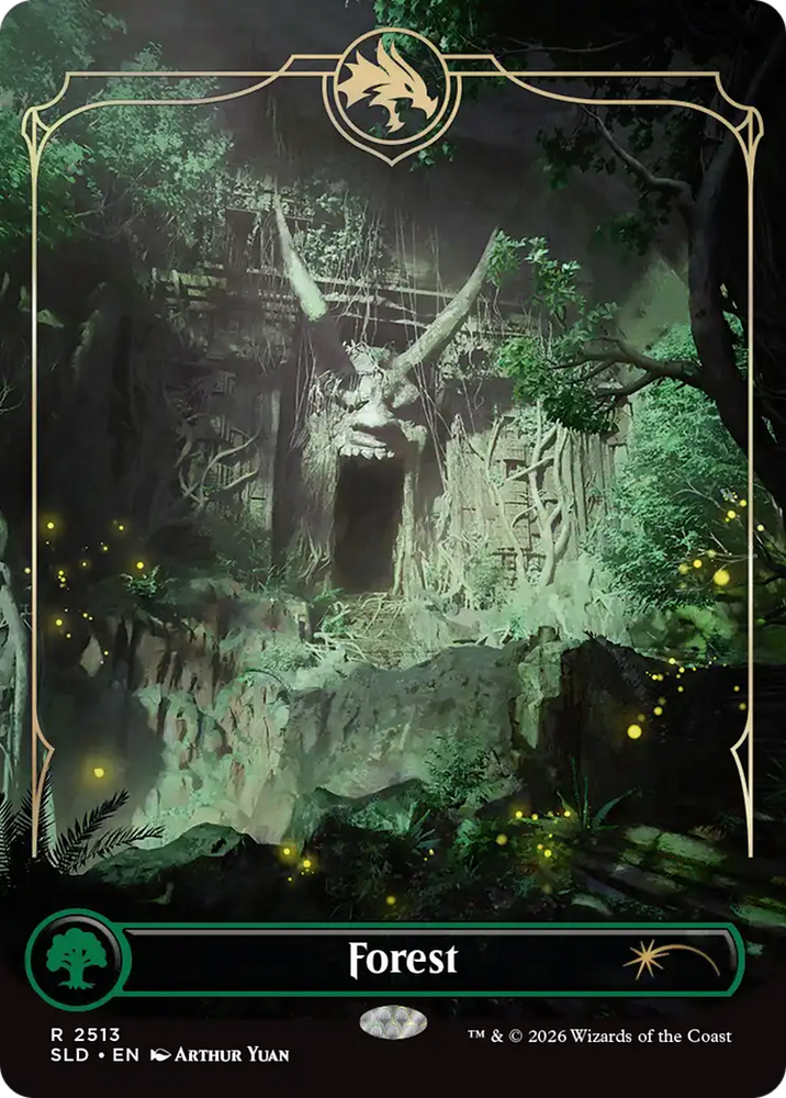 Forest (2513) [Secret Lair Drop Series] Magic: The Gathering