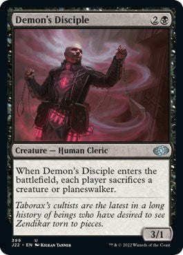 Demon's Disciple [Jumpstart 2022] Magic: The Gathering