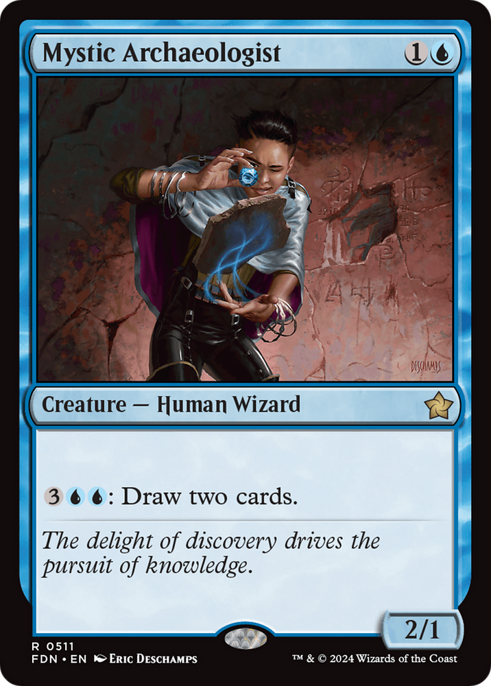 Mystic Archaeologist [Foundations] Magic: The Gathering