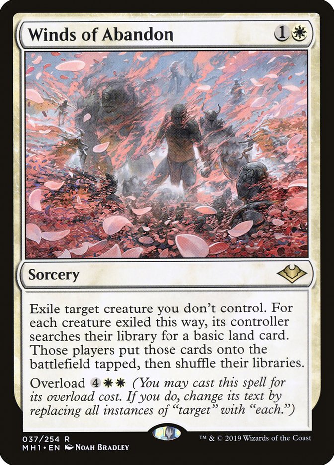 Winds of Abandon [Modern Horizons] Magic: The Gathering