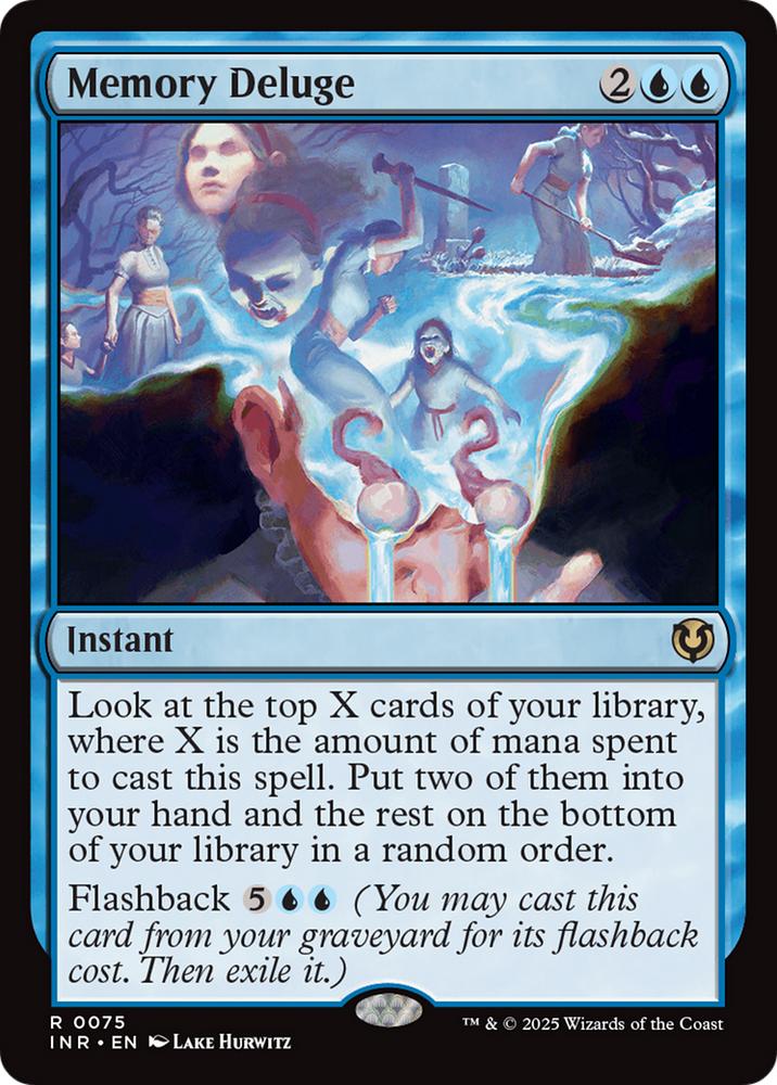 Memory Deluge [Innistrad Remastered] Magic: The Gathering