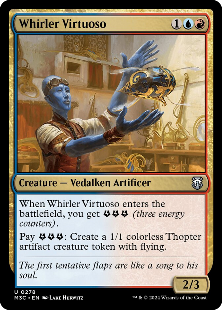 Whirler Virtuoso [Modern Horizons 3 Commander] Magic: The Gathering