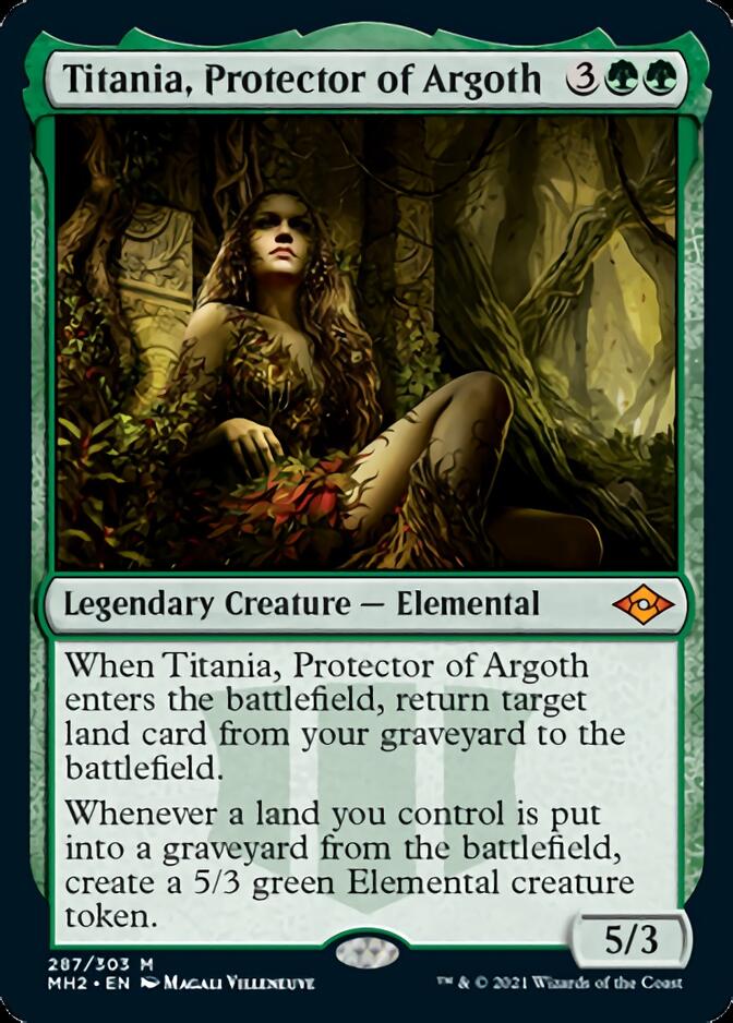 Titania, Protector of Argoth [Modern Horizons 2] Magic: The Gathering