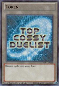 Top Ranked COSSY Duelist Token (Blue) [TKN4-EN005] Ultra Rare Yu-Gi-Oh!