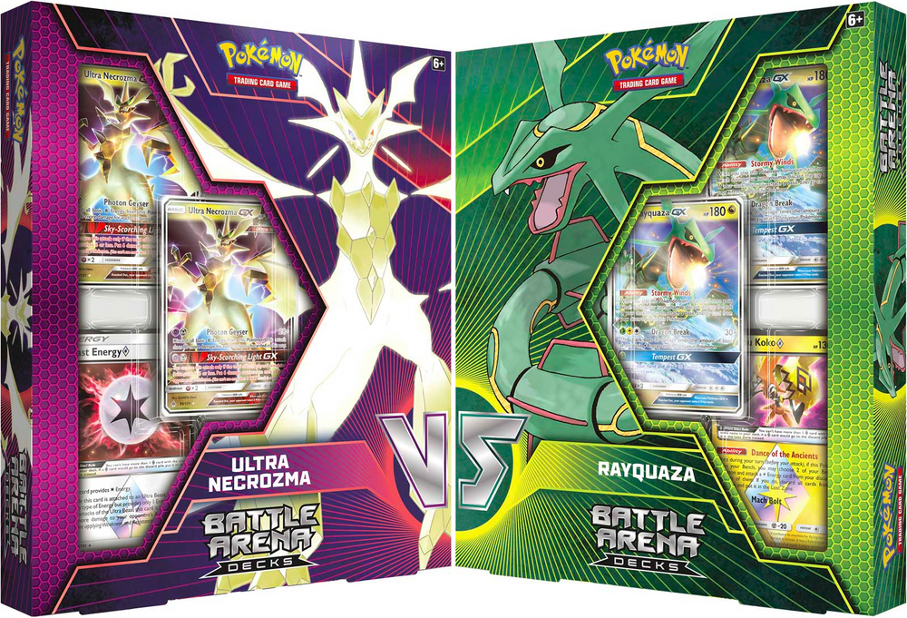 Sun & Moon - Battle Arena Decks (Ultra Necrozma GX vs. Rayquaza GX) Pokémon