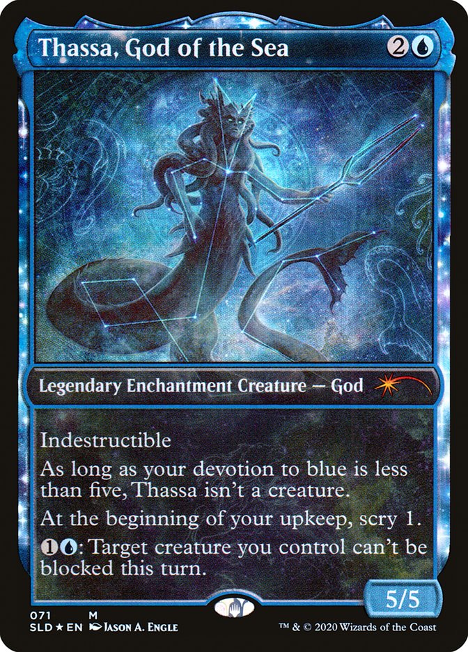 Thassa, God of the Sea [Secret Lair Drop Series] Magic: The Gathering