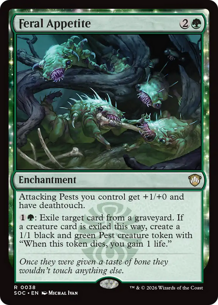 Feral Appetite [Secrets of Strixhaven Commander] Magic: The Gathering