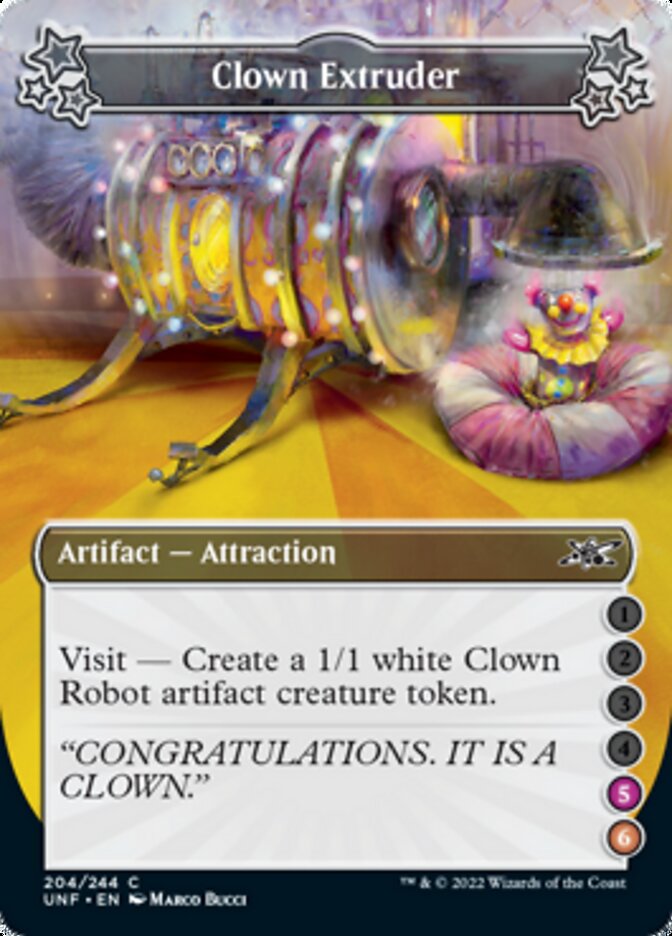 Clown Extruder (5-6) [Unfinity] Magic: The Gathering