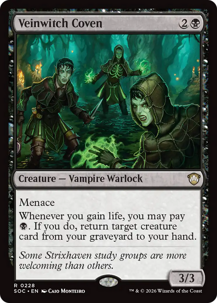 Veinwitch Coven [Secrets of Strixhaven Commander] Magic: The Gathering
