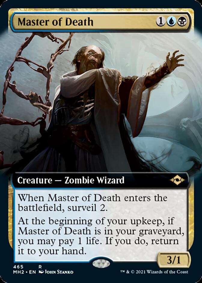 Master of Death (Extended Art) [Modern Horizons 2] Magic: The Gathering