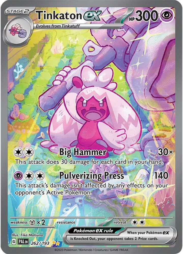 Tinkaton ex (262/193) [Scarlet & Violet: Paldea Evolved] Pokémon