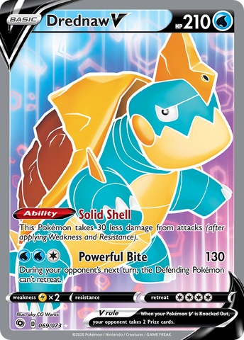Drednaw V (069/073) [Sword & Shield: Champion's Path] Pokémon