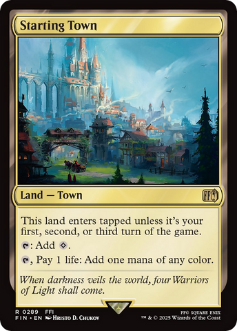 Starting Town [FINAL FANTASY] Magic: The Gathering