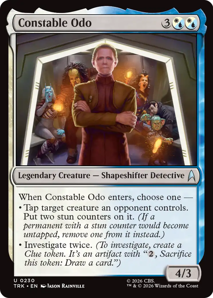 Constable Odo [Star Trek] Magic: The Gathering