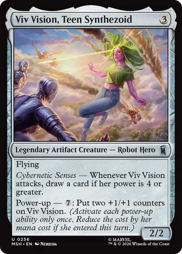 Viv Vision, Teen Synthezoid [Marvel Super Heroes] Magic: The Gathering