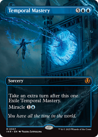 Temporal Mastery (Borderless) [Innistrad Remastered] Magic: The Gathering