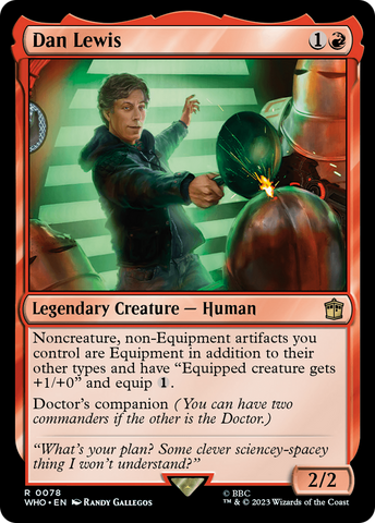 Dan Lewis [Doctor Who] Magic: The Gathering
