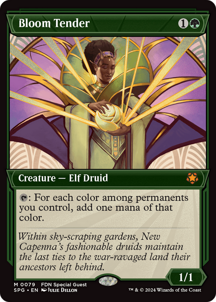 Bloom Tender (Showcase) [Foundations Special Guests] Magic: The Gathering