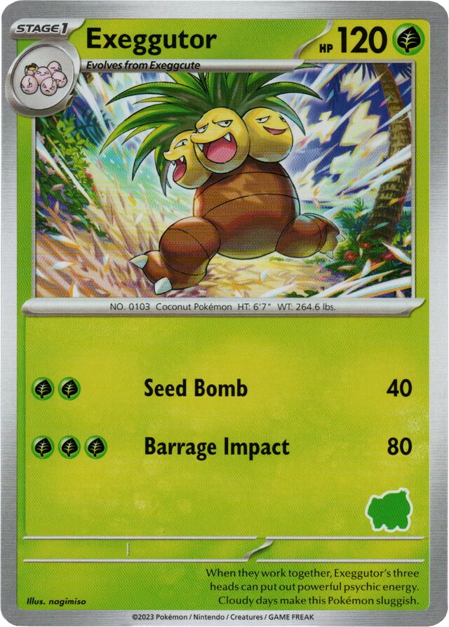 Exeggutor [My First Battle] Pokémon