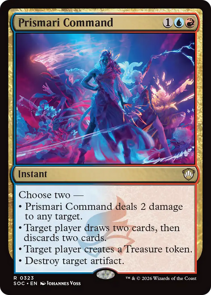 Prismari Command [Secrets of Strixhaven Commander] Magic: The Gathering